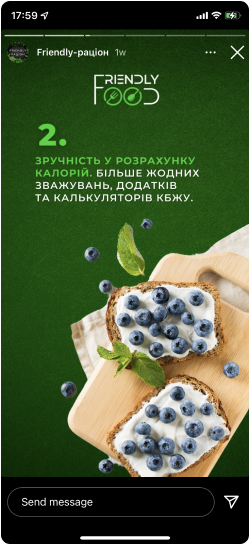 stories friendly food